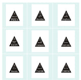 CRAVINGS food pyramid art printables - Little Gold Pixel