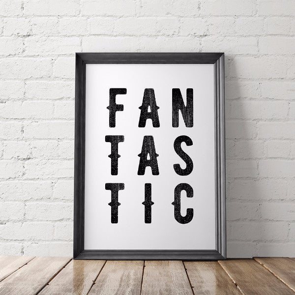 Fantastic Modern Farmhouse Art Printable - Little Gold Pixel