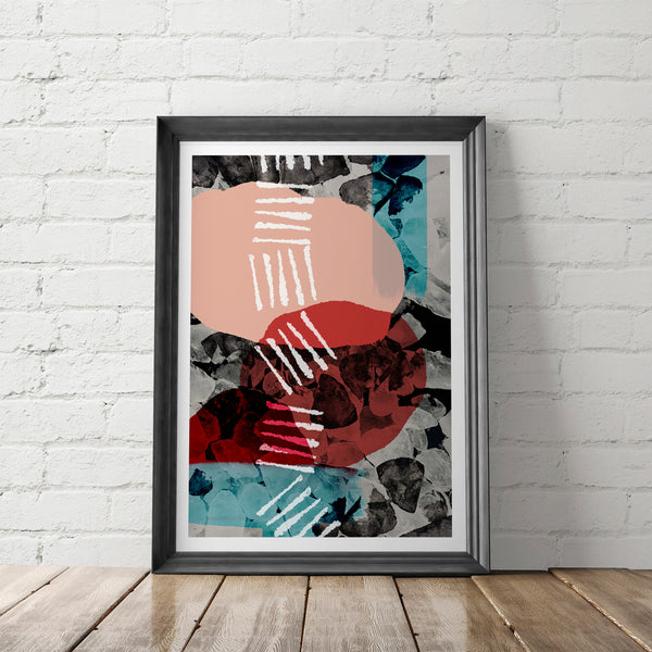 JUST PASSING THROUGH / Art Printable - Little Gold Pixel